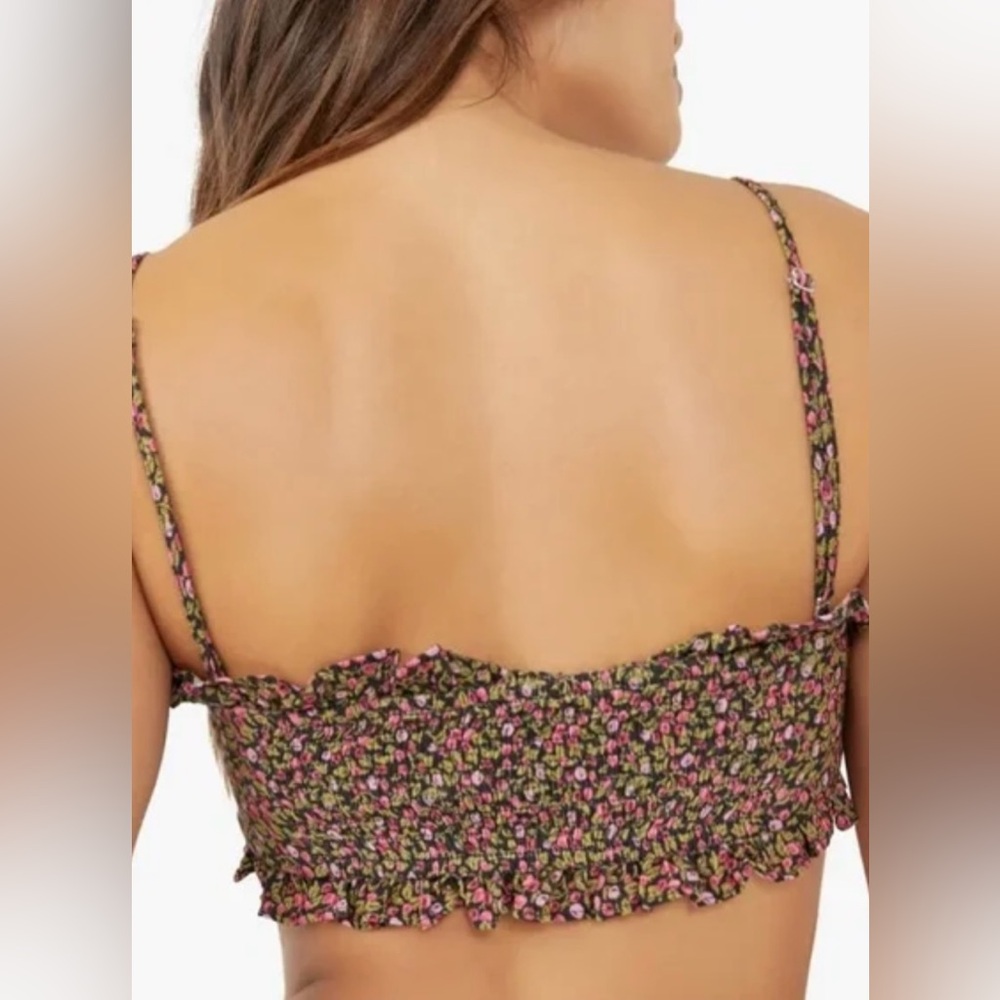 *230.  Free People Picnic Ruffle Bandeau Top - Picture 3 of 12